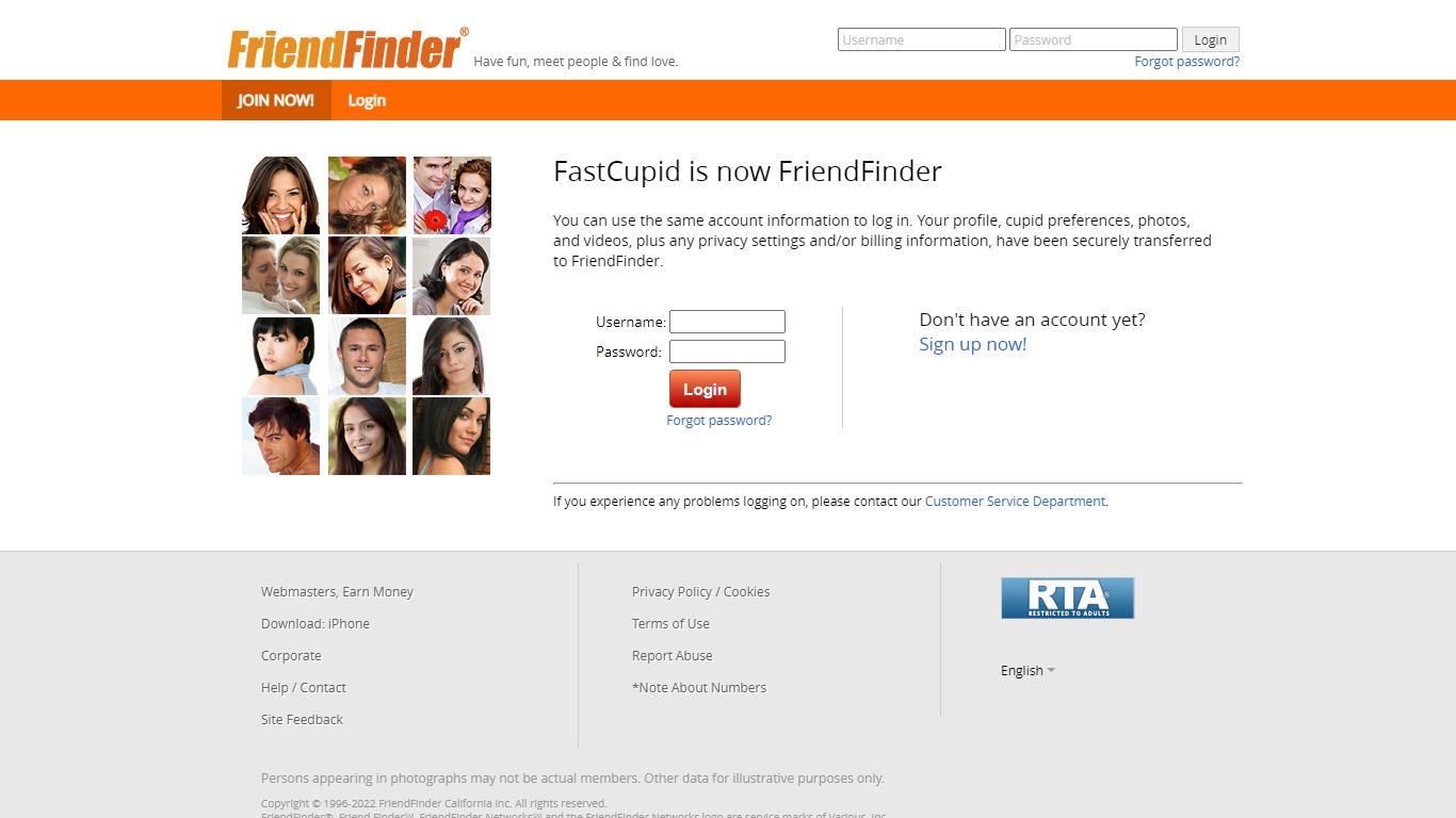 FriendFinder - Have fun, meet people, & find love.