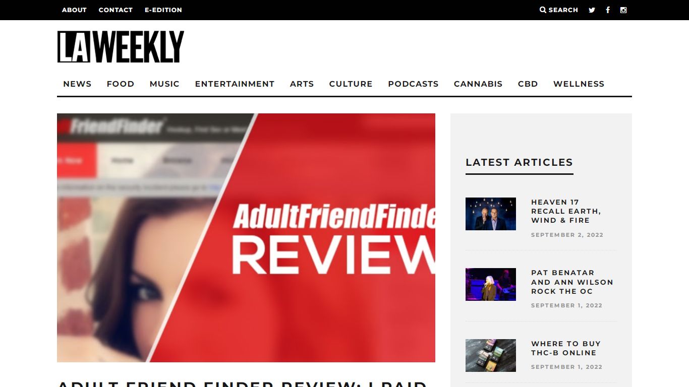 Adult Friend Finder Review: I Paid For a Gold Membership To See How ...